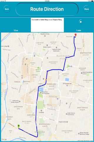 Kathmandu Nepal Offline City Maps Navigation screenshot 3