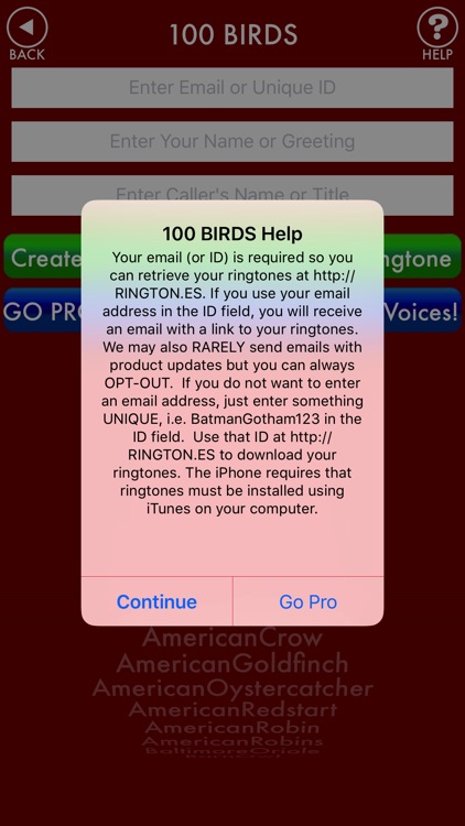 100BIRDS + RINGTONES Bird Calls Tweets Sounds screenshot-3