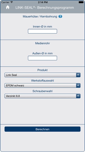LINK-SEAL®-Berechnungsprogramm(圖3)-速報App