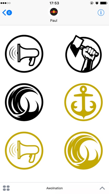 Awolnation: Sticker Pack screenshot-3