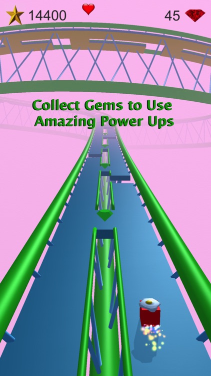 Two Paths - A Twitch Endless Runner Roller Coaster screenshot-3