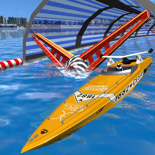 Riptide Speed Powerboats Beach Racing 3D icon