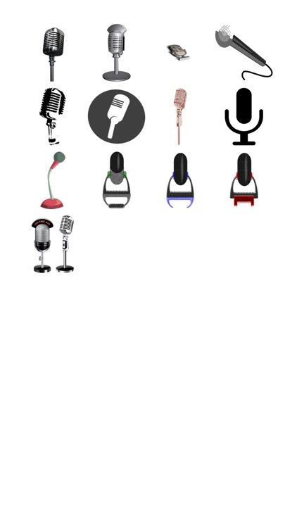 Microphone Sticker Pack!