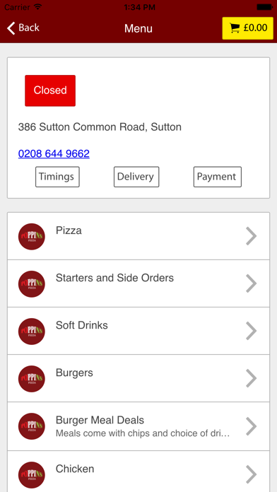 How to cancel & delete Poppins Pizza Sutton from iphone & ipad 2