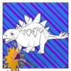 Paint and Drawing Stegosaurus For Toodle