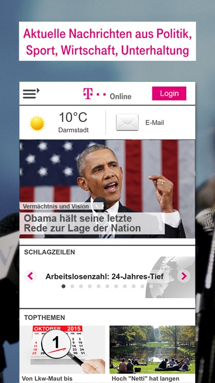 t-online.de Nachrichten und E-Mail