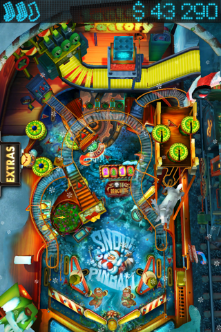 Snow Pinball: Santa's Christmas Factory! screenshot 3