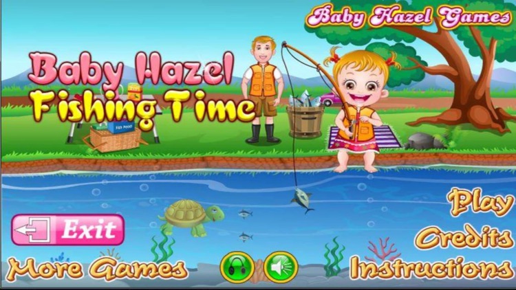 Baby Hazel : Fishing Time