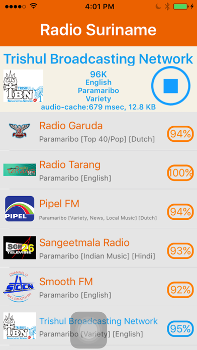 How to cancel & delete Radio Suriname - Radio Surinam from iphone & ipad 4