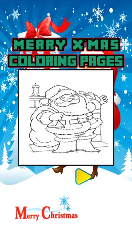 Game screenshot Santa Claus Coloring Page Christmas Book for Kids apk