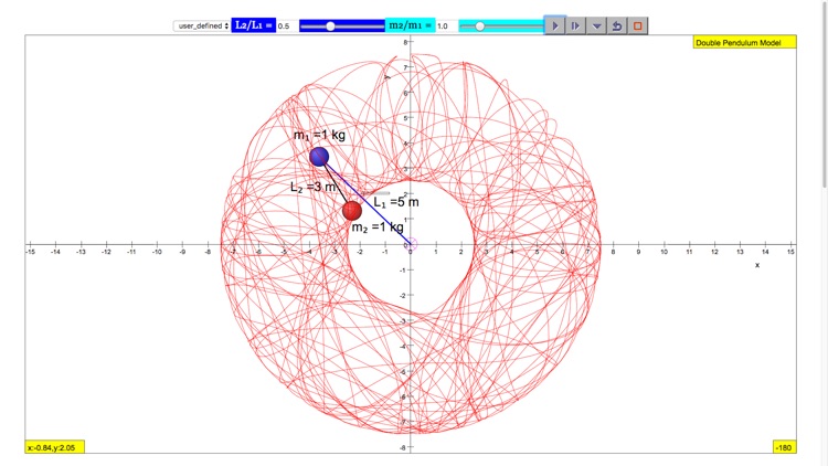 Double Pendulum Simulator