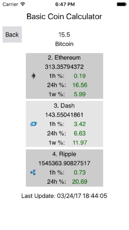 Basic Coin Calculator screenshot-3