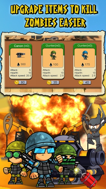 Ninja vs Zombies War in Desert screenshot-3