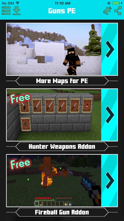 Guns Addons Maps for Minecraft Pocket Edition PE