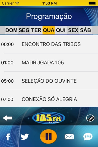 Rádio 105 FM screenshot 2