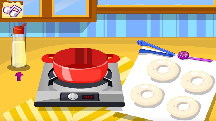 Angela Cooking Donuts - cooking Games screenshot-4