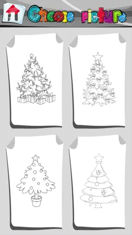 Game screenshot Xmas Tree Coloring Book apk