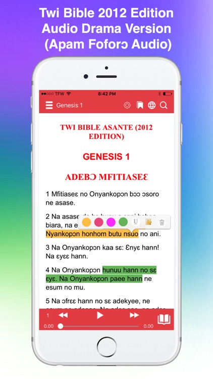 Twi Bible - Asante