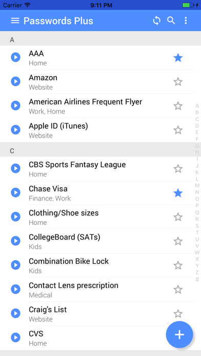 Passwords Plus - Free... screenshot1