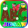 ABC alphabet jigsaw puzzle games for kids and baby