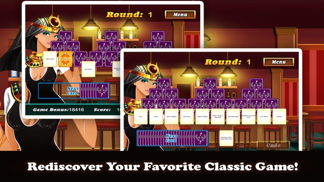 Beat The Bartender - Pyramid Solitaire Quiz Game(圖2)-速報App