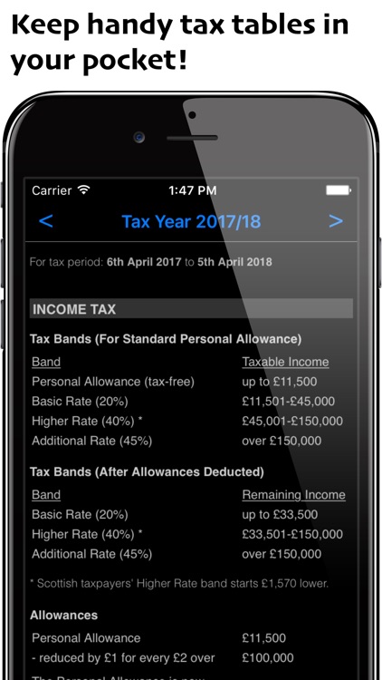UK Tax Tool 2019