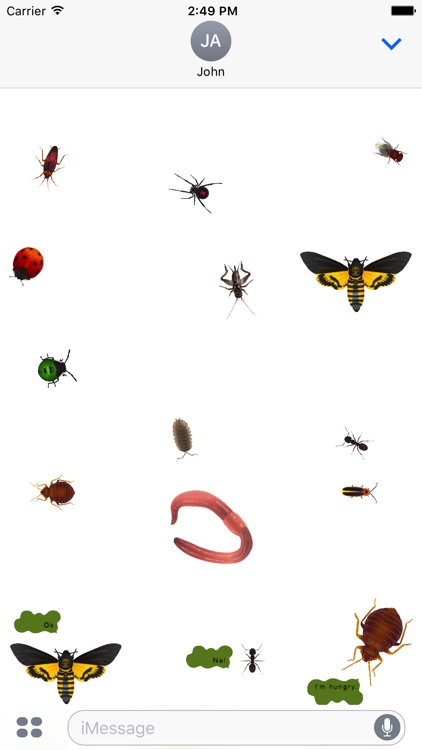 dizzy bugs - Animated Stickers