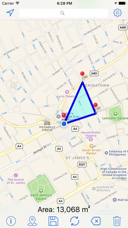 Area Calculator Pro - Calculate areas on the map screenshot-4