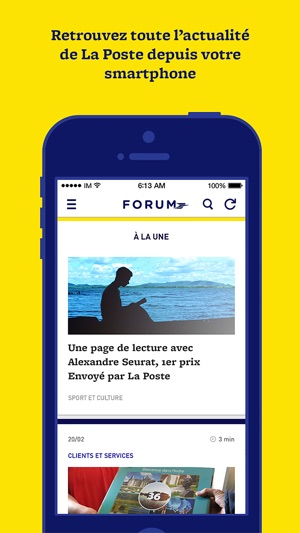 Forum, l'actu de La Poste