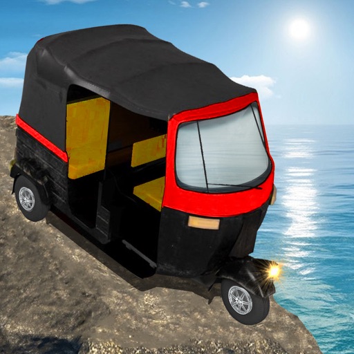Tuk Tuk Auto Rickshaw Beach Drive Simulator