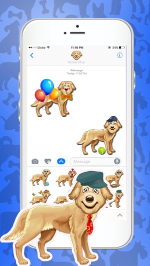 Moxie Moji Labrador emojis and stickers(圖2)-速報App