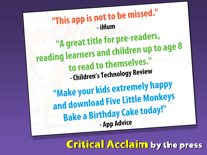 Five Little Monkeys Bake a Birthday Cake