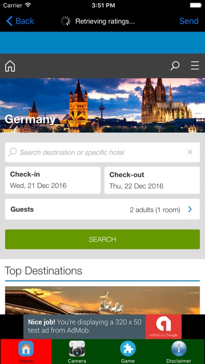 Germany Hotels Booking and Reservations Search