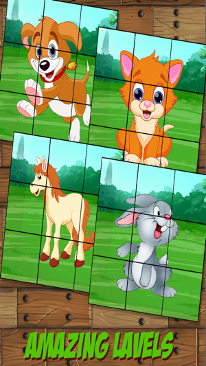 Pet Animal Slide Puzzle For Kids Pro(圖5)-速報App