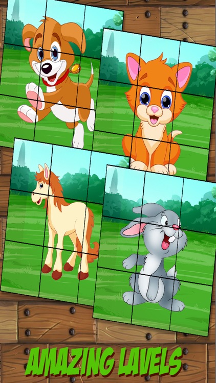 Pet Animal Slide Puzzle For Kids Pro screenshot-4