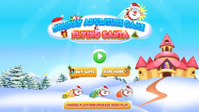 Flying Santa - Holiday Adventure Game(圖4)-速報App