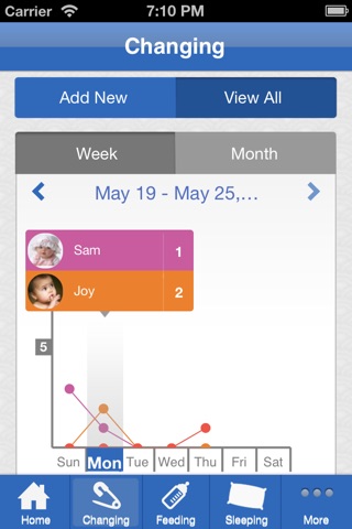 JUMELLE: THE BEST BABY TRACKER APP screenshot 3