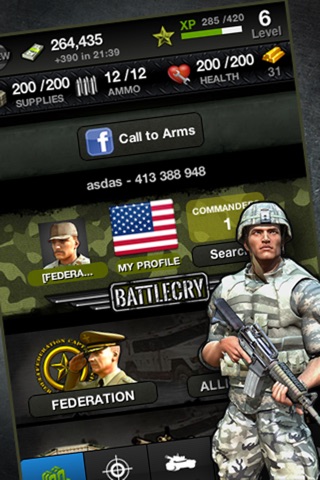 BattleCry: World War Game screenshot 3
