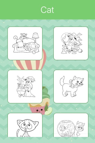 Cat Coloring Book for Kids. Learn to color & draw. screenshot 3