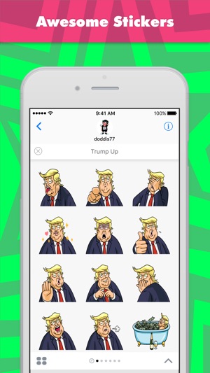 Trump Up stickers by doddis77(圖1)-速報App