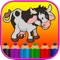 Icon Animals Coloring Book HD - First Grade Word Games