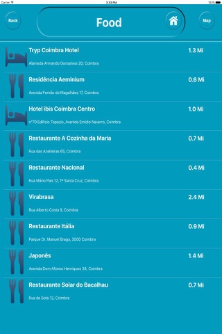 Coimbra Portugal Offline City Maps Navigation screenshot 4