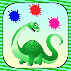 Activities of Dinosaur Coloring Book Game for Kids Free