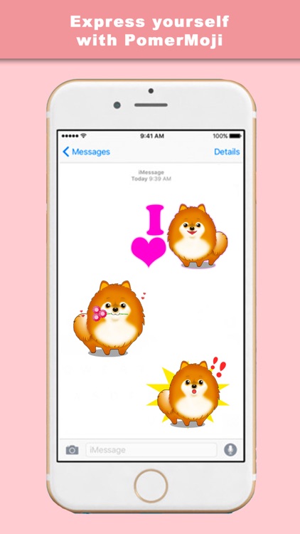 PomerMoji - Stickers & Keyboard for Pomeranians screenshot-3