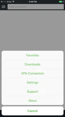 Screenshot 3 Pulse Secure Access Browser iphone
