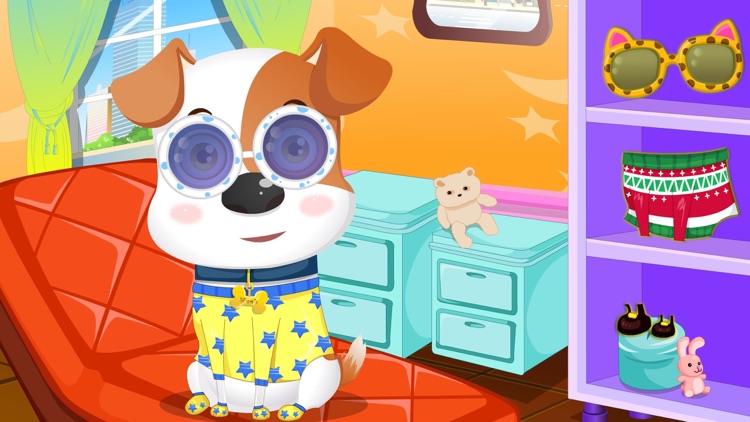 Pet Dog Care-puppy doctor game