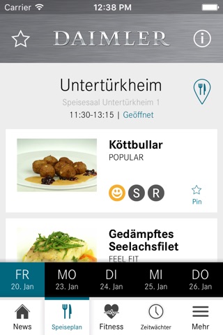 Daimler 4You - Mitarbeiter App screenshot 2