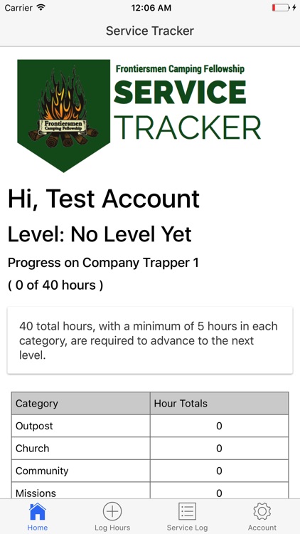 Service Tracker