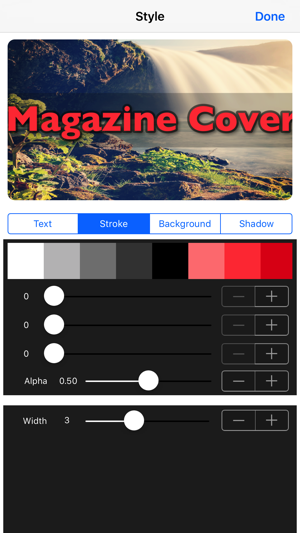 Magazine Cover - Filter, Add text style, 3D effect(圖4)-速報App