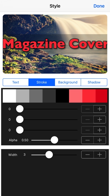 Magazine Cover - Filter, Add text style, 3D effect screenshot-3